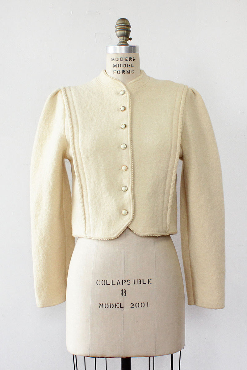 Snow White Puff Jacket S/M