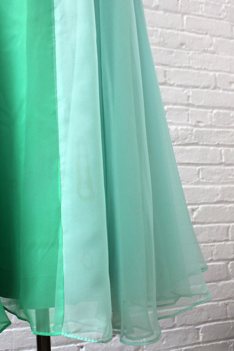 Two Tone Chiffon Flow Dress XS/S