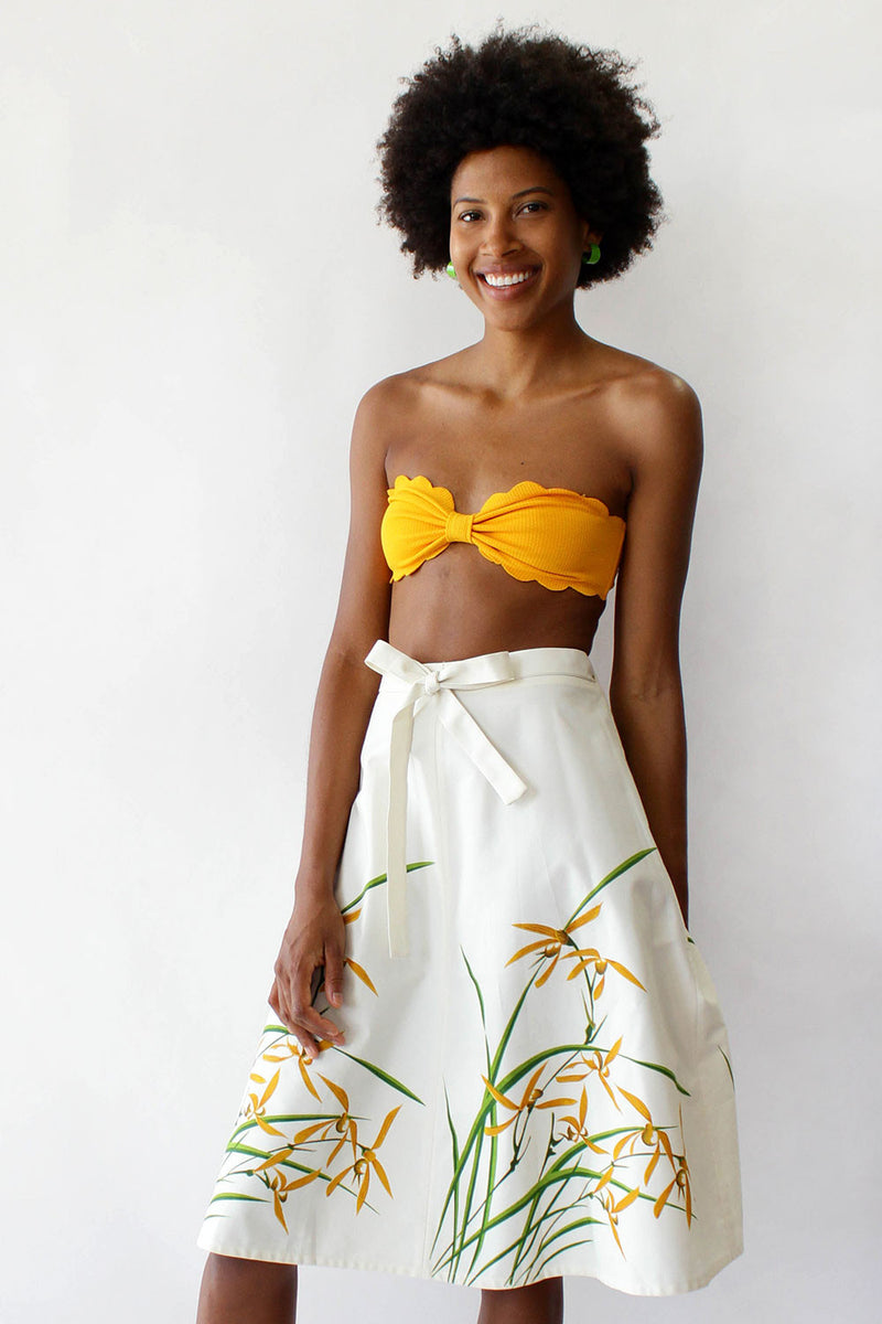 Lakeside Wrap Skirt M