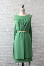 Citrus Green Sash Dress M
