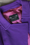 Norman Hartnell Grape Suit S