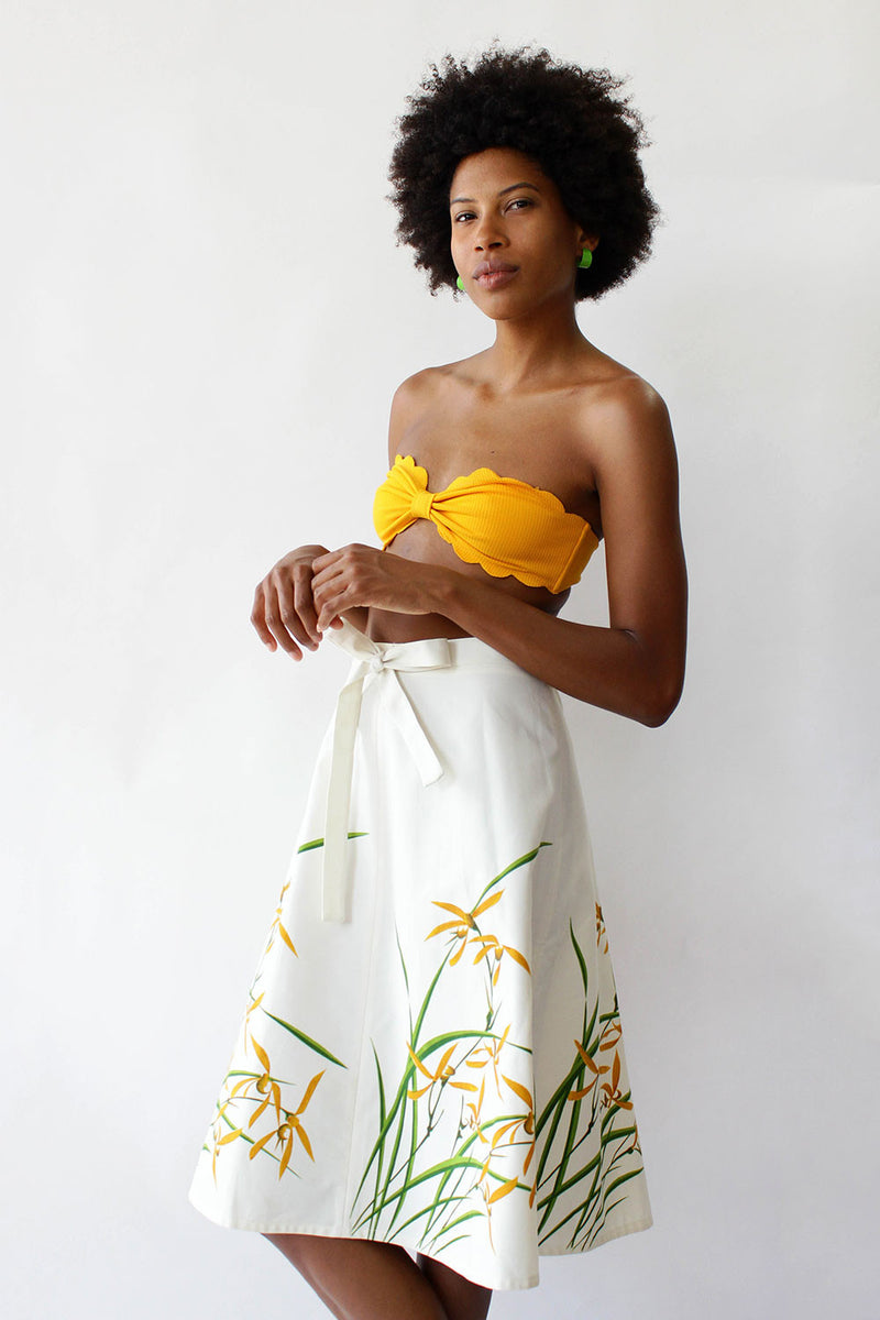 Lakeside Wrap Skirt M