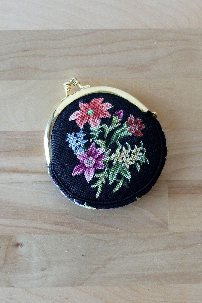 Mini Floral Tapestry Pouch