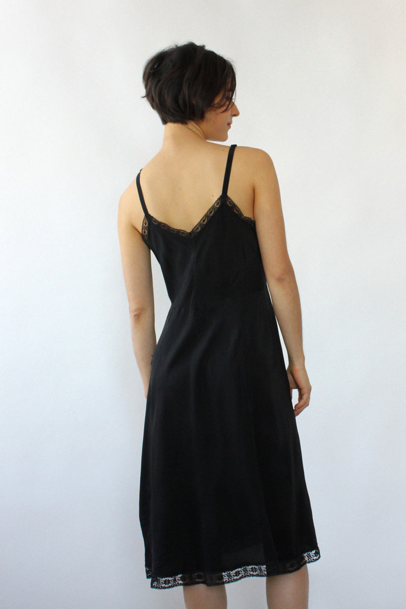 Artemis Lace Trim Slip S/M