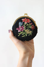 Mini Floral Tapestry Pouch