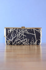 Cardin Aquatic Canvas Clutch