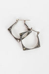 Marcasite Sterling Hoops