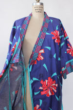 Jeanne Marc Geo-Floral Robe XS-M