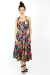 Starina Cotton Floral Dress L