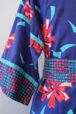 Jeanne Marc Geo-Floral Robe XS-M