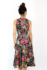 Starina Cotton Floral Dress L