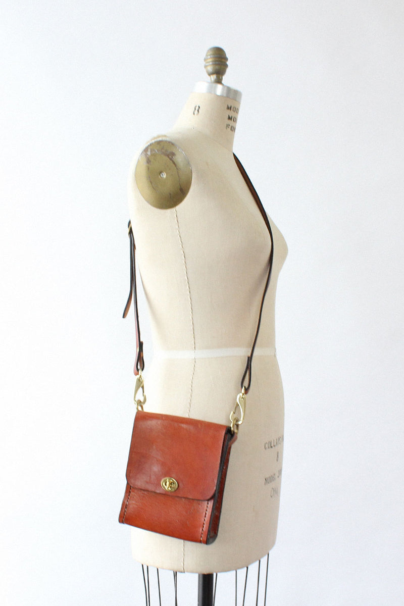 Redwood Leather Conductor Crossbody
