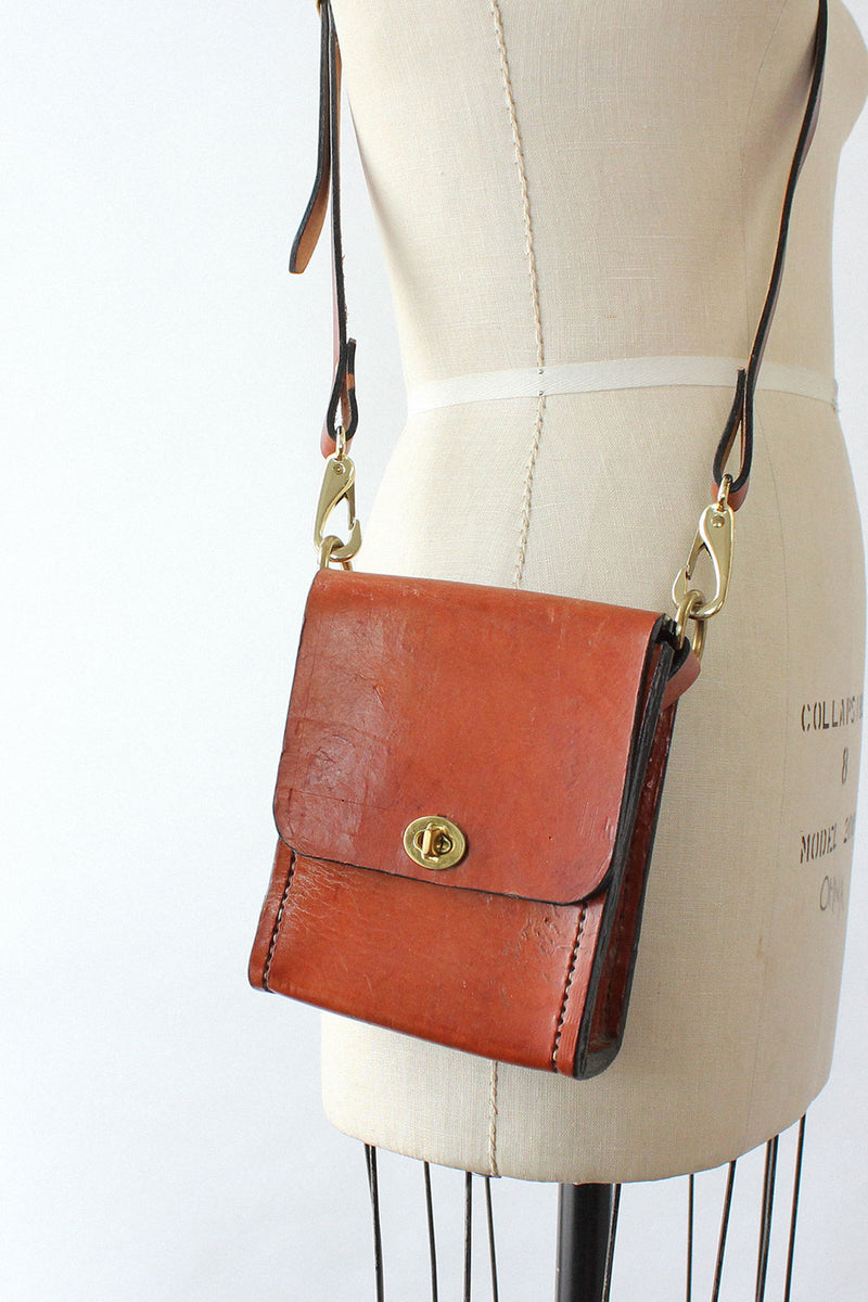 Redwood Leather Conductor Crossbody