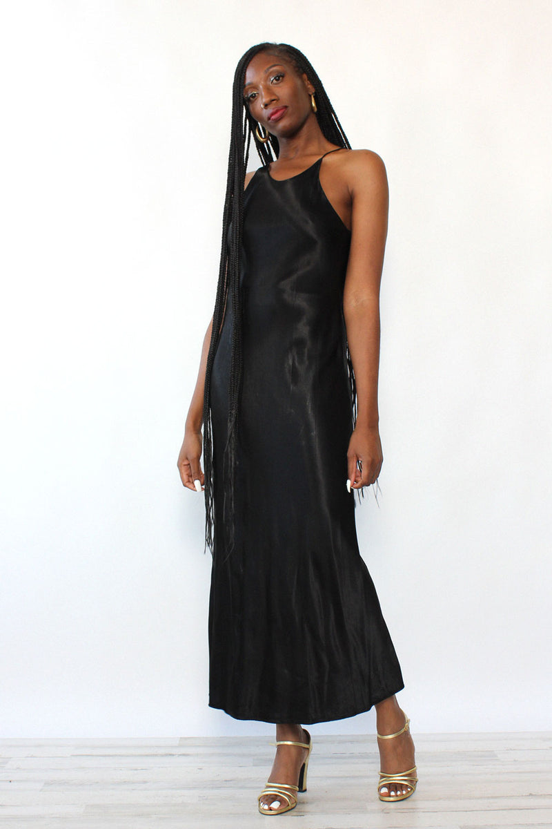 Alchemy Bias Satin Dress XS-M