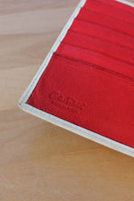 Falchi Modernist Leather Wallet