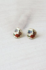 Cloisonné Butterfly Earrings