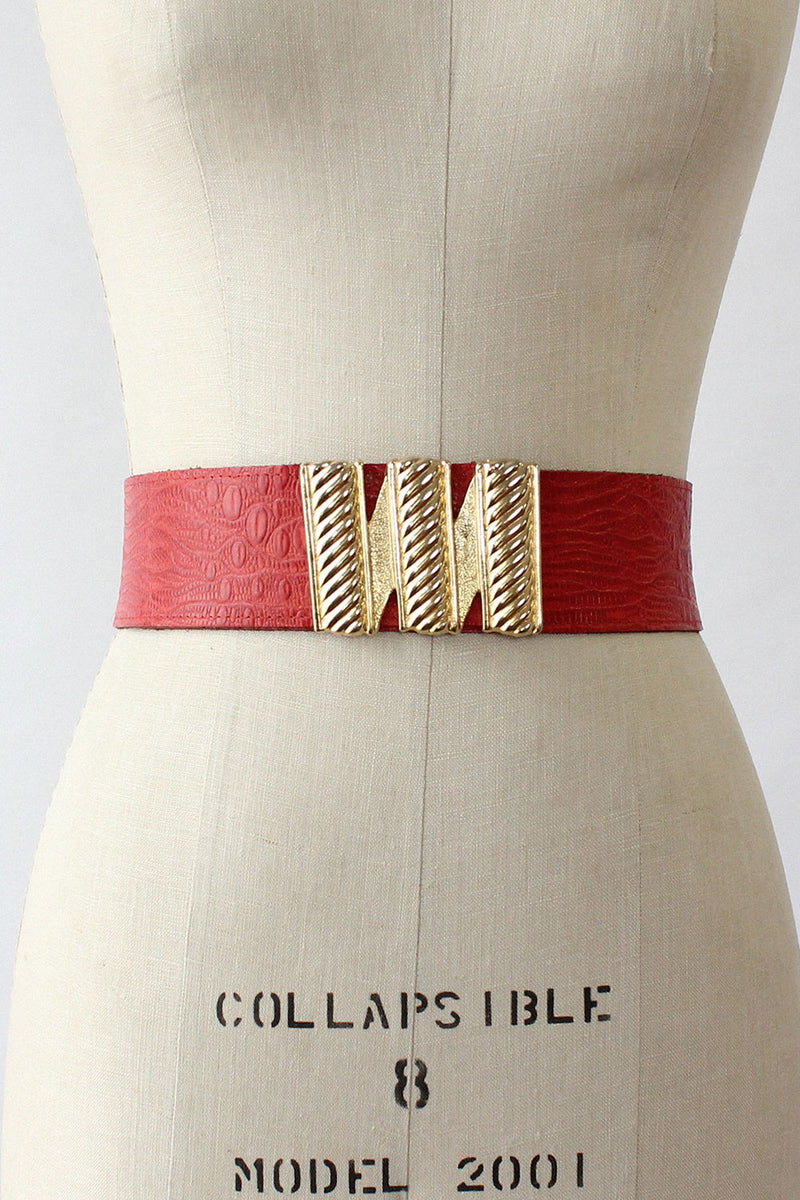 Red Dynasty Waist Belt