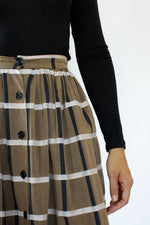 Bark Button Skirt S/M