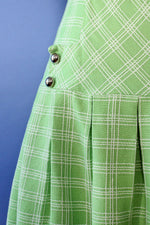 Lime Lattice Mod Dress M