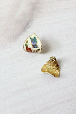 Cloisonné Butterfly Earrings