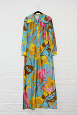 Trippy Floral Maxi Dress M/L
