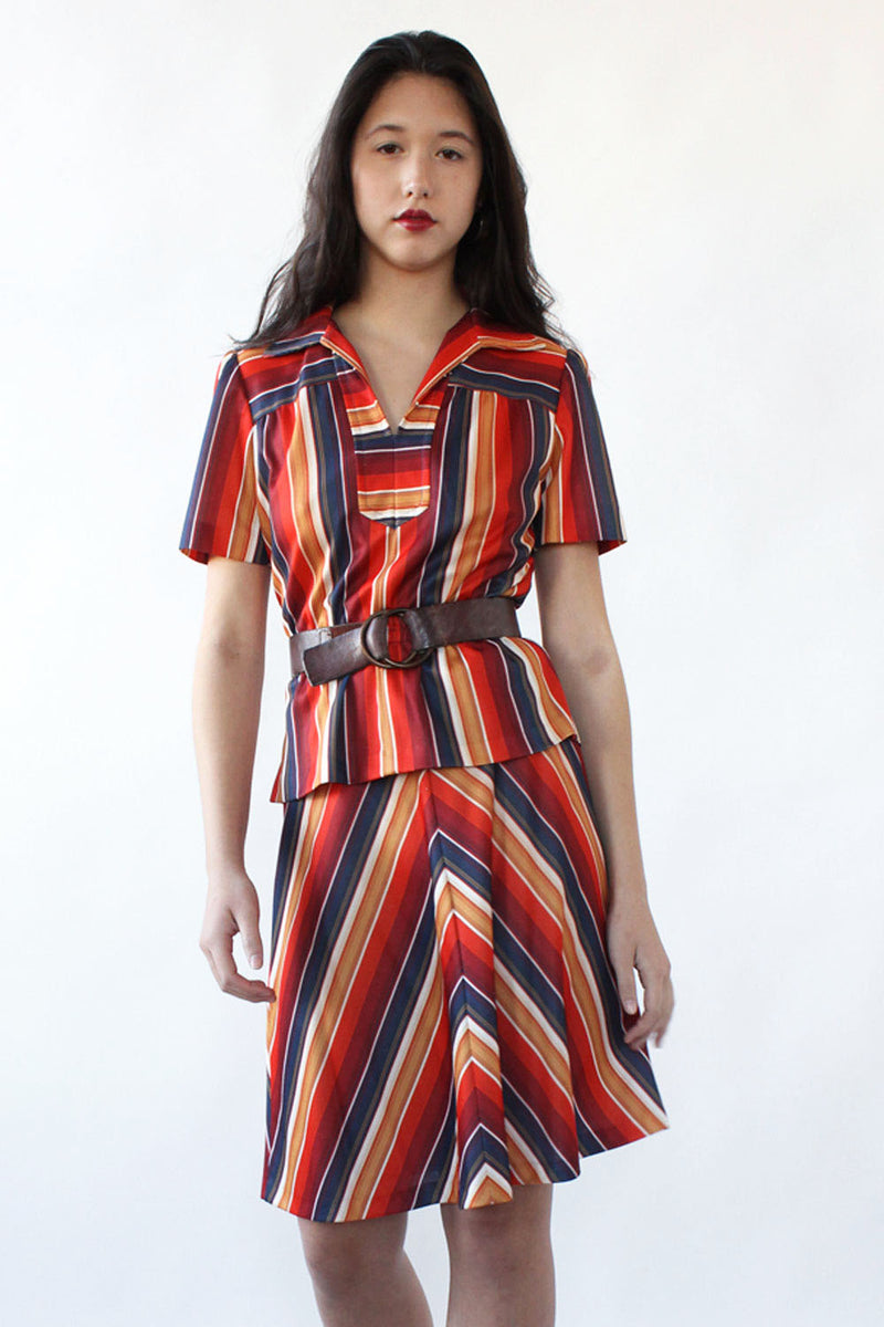 Sunset Stripe Ensemble S