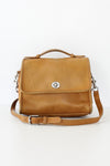 Tan Coach Court Bag