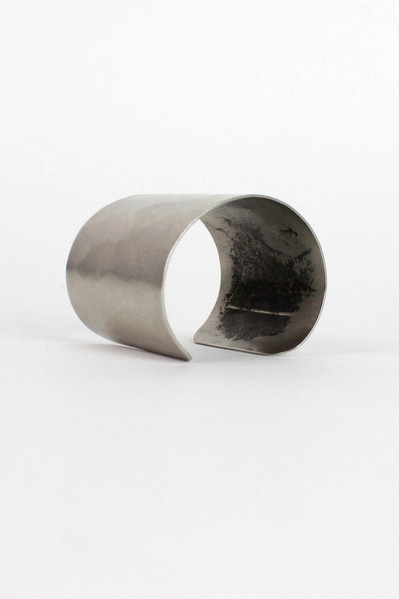 Hammered Gunmetal Cuff