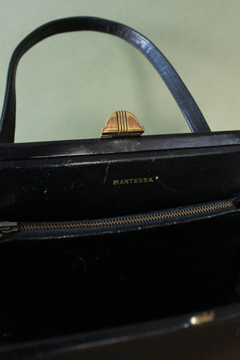 Mantessa Leather Handbag