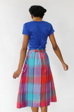 Santa Cruz Plaid Pocket Skirt XS/S