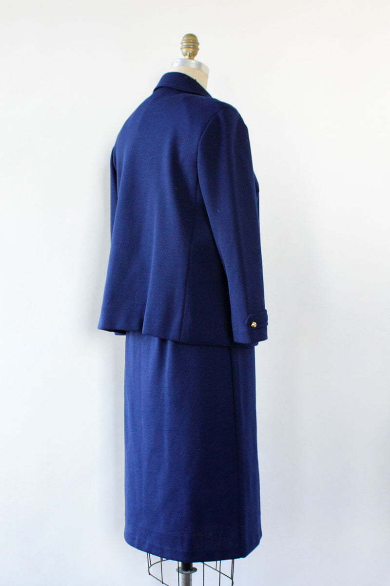 Jacqueline Wool Skirt Suit S