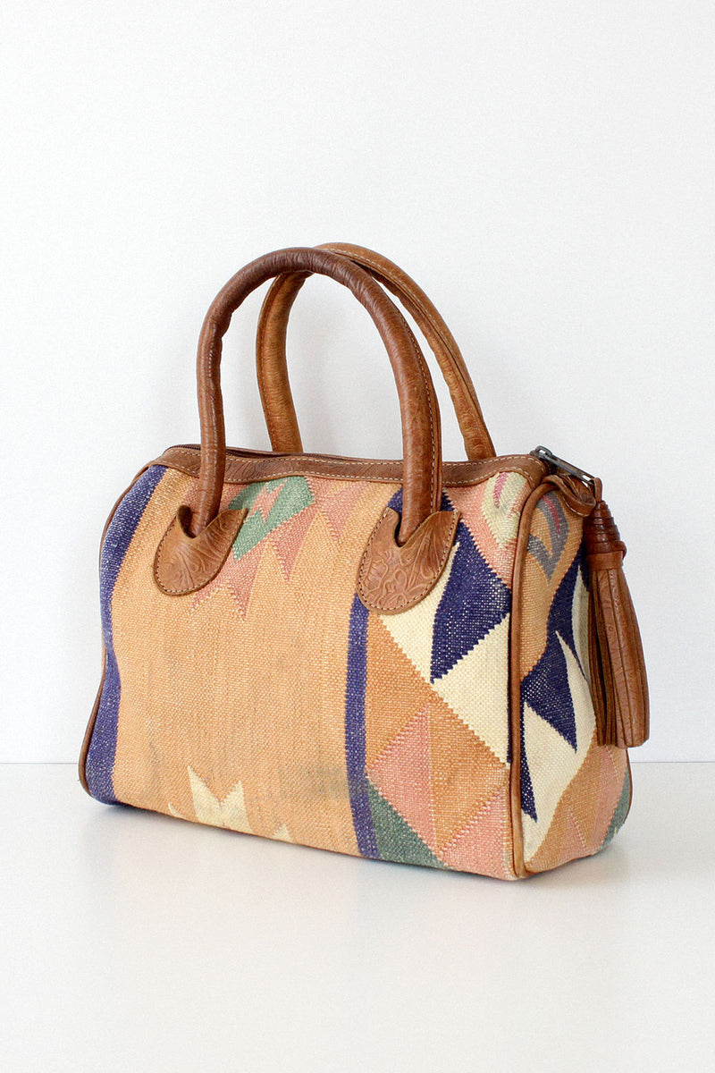 Peach Kilim Purse