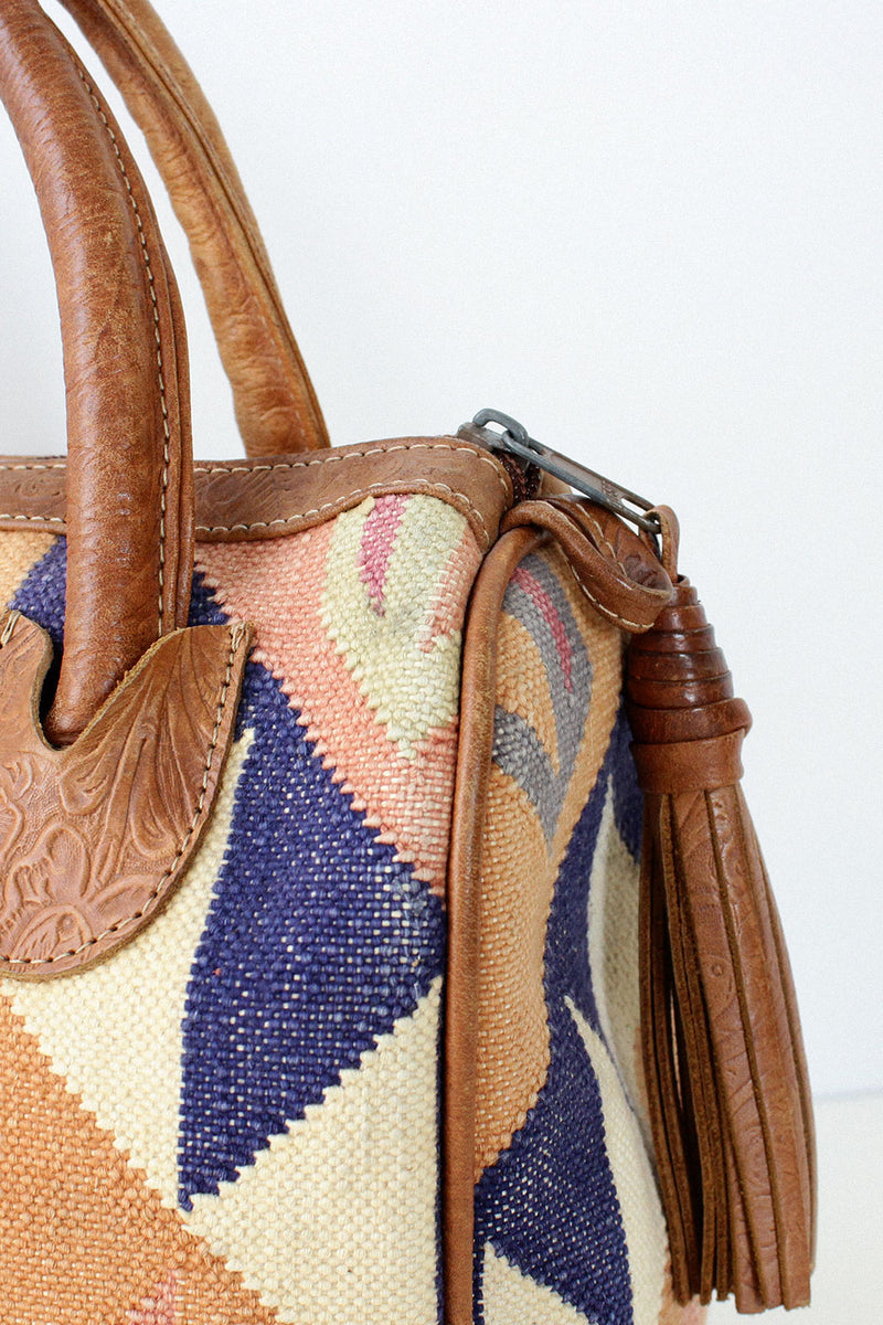 Peach Kilim Purse