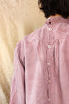 Orchid Hand-dyed Edwardian Blouse XS-M