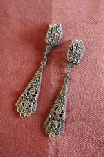 Marcasite Deco Dangles