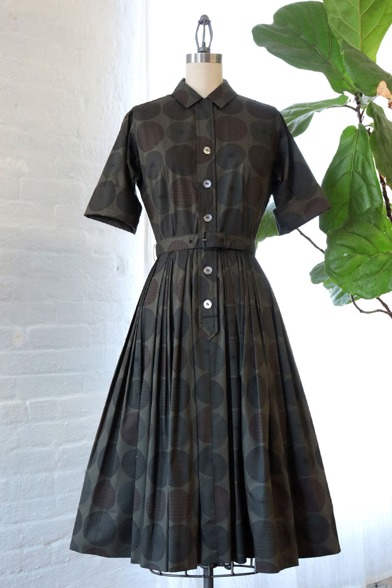 Serbin Spirograph Shirtdress XS/S