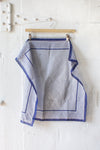 Navy Stipple Scarf