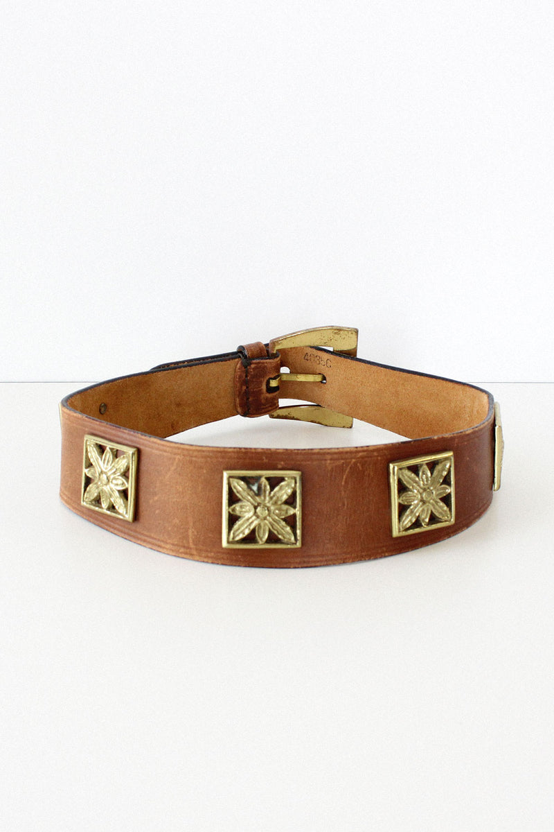 1940s Brass Cinch Belt