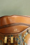 Morris Moskowitz Paisley Leather Handbag