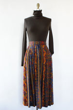 Tapestry Midi Skirt S