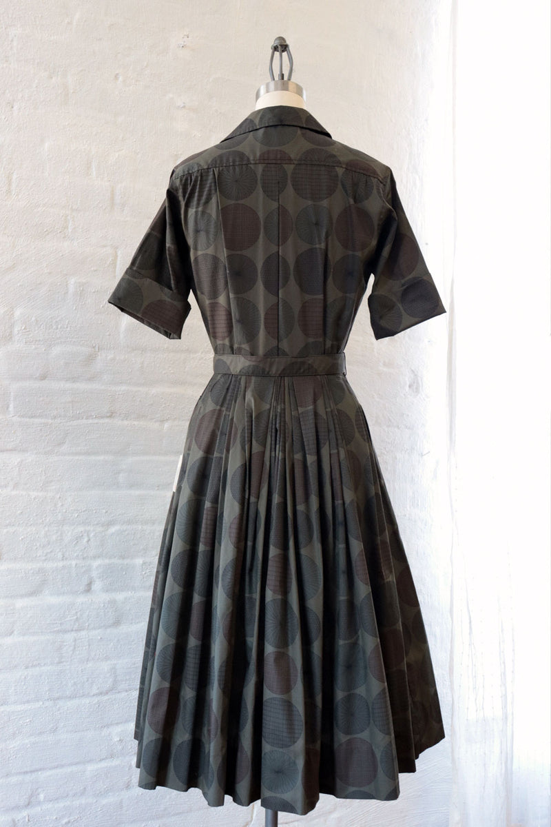 Serbin Spirograph Shirtdress XS/S