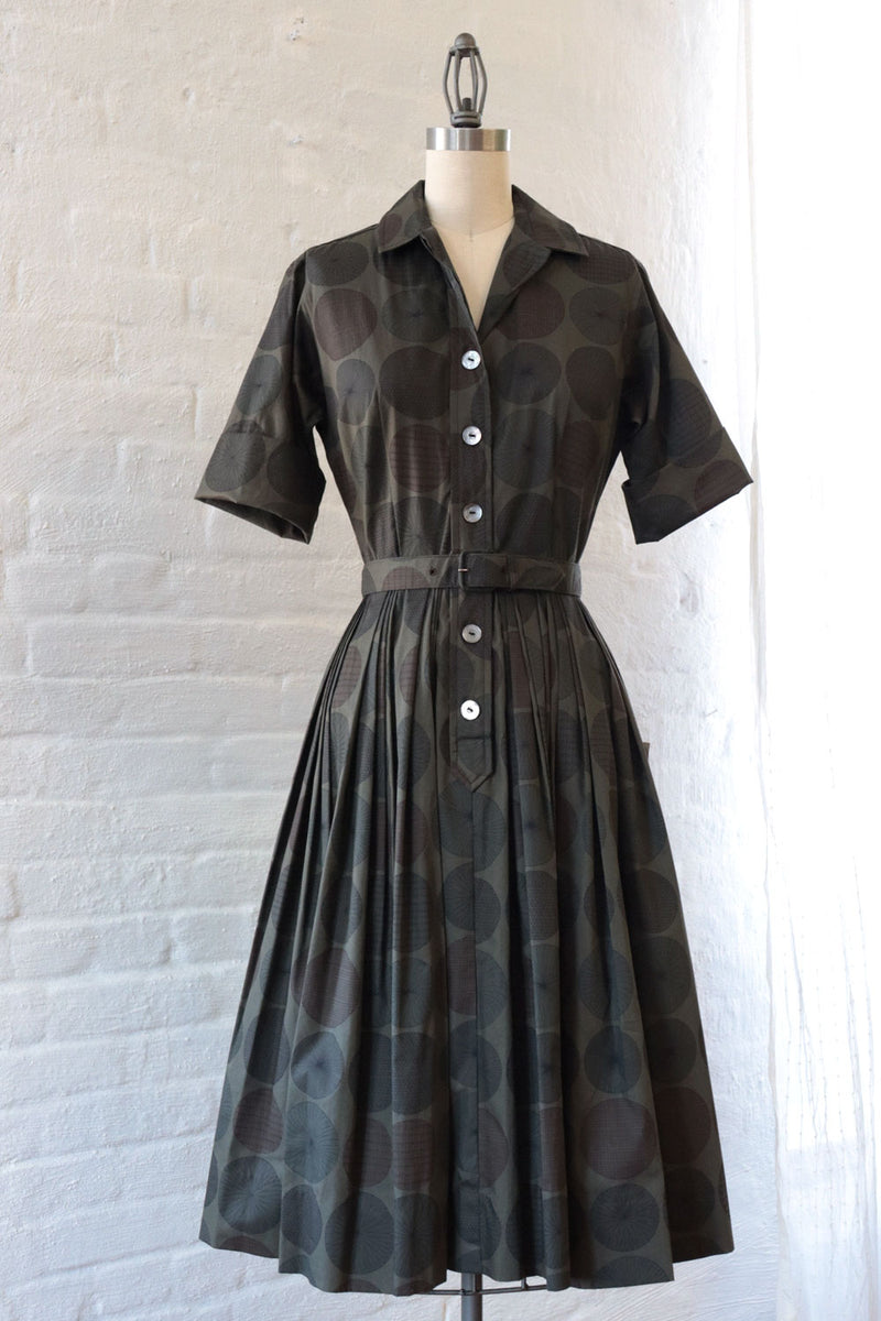 Serbin Spirograph Shirtdress XS/S