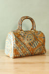 Morris Moskowitz Paisley Leather Handbag