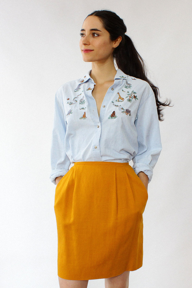 Marigold Mini Skirt XS