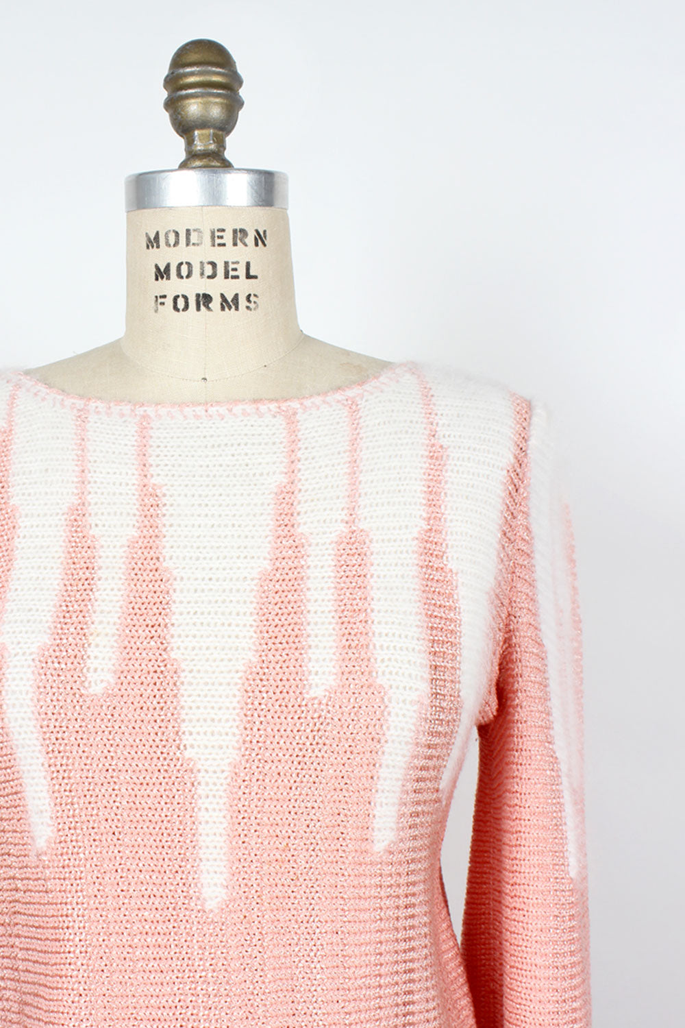 Angora Peachy Pink Sweater M
