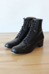 Lace-up Leather Bootie 8 - 8 1/2
