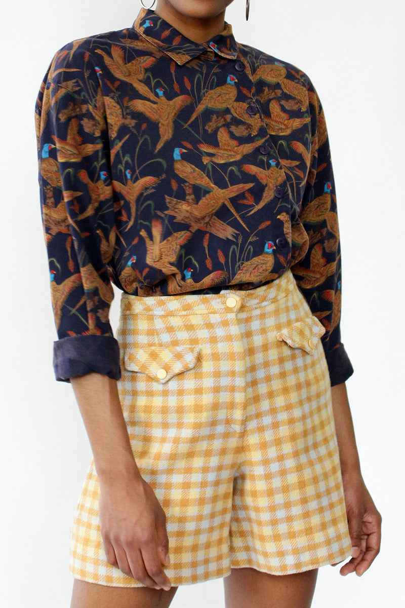 Sierra Plaid Shorts XS/S