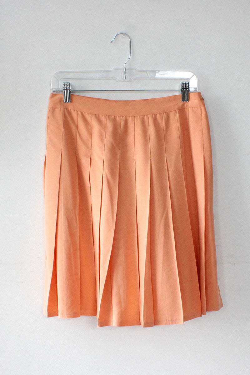 Melon Pleated Skirt M/L