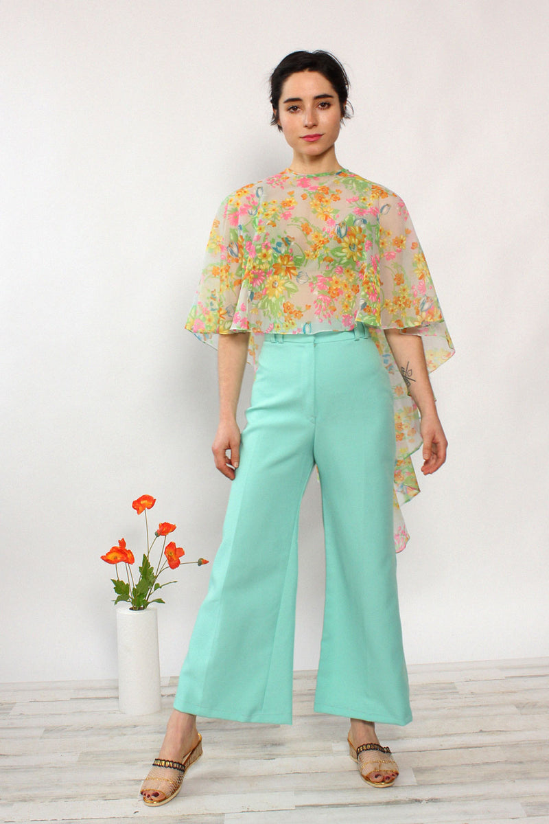 Mint Green Flares XS