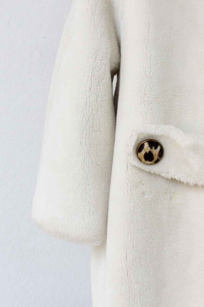 Polar Bear Faux Fur Coat S/M